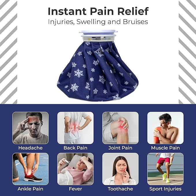 Retro Hot & Cold Ice Pack Bag for Pain Relief