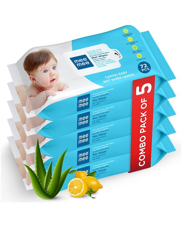 Baby wipes Pack of 5